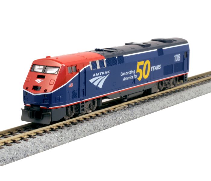 P42 Loco Amtrak PhVI 108 w/50th Logo