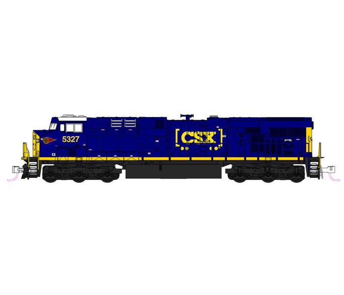 ES44AC Loco CSX 5327 Western Maryland (DCC-Fitted)