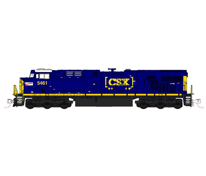 ES44AC Loco CSX 5641 Seaboard (DCC-Fitted)