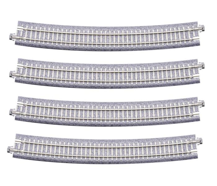 Unitrack (R718-15PC) CS Curved Track 15 Degree 4pcs