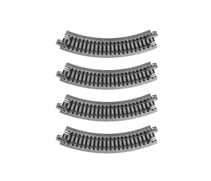 Unitrack Compact (R150-45) Curved Track 45 Degree 4pcs