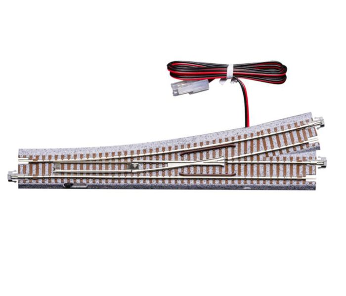 Unitrack (EP718-15LPC) US Left Hand Electric Turnout 15 Deg