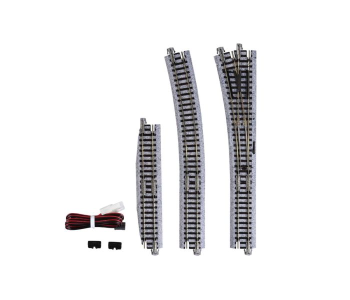 Unitrack (EP481-15L) Left Hand Electric Turnout 15 Degree