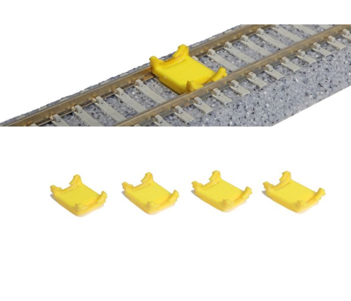 Wheel Chocks Yellow 4pcs