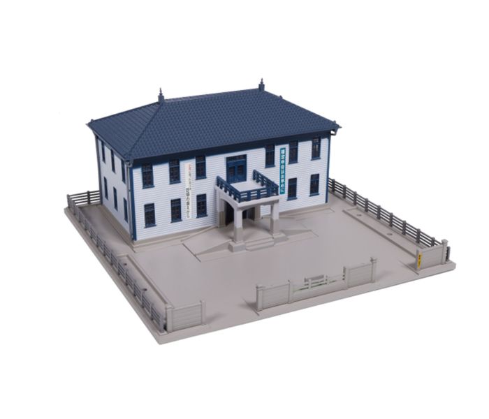 Town Hall Monotone (Pre-Built)