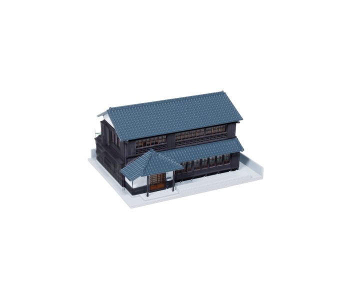 Hip Roof House Black (Pre-Built)