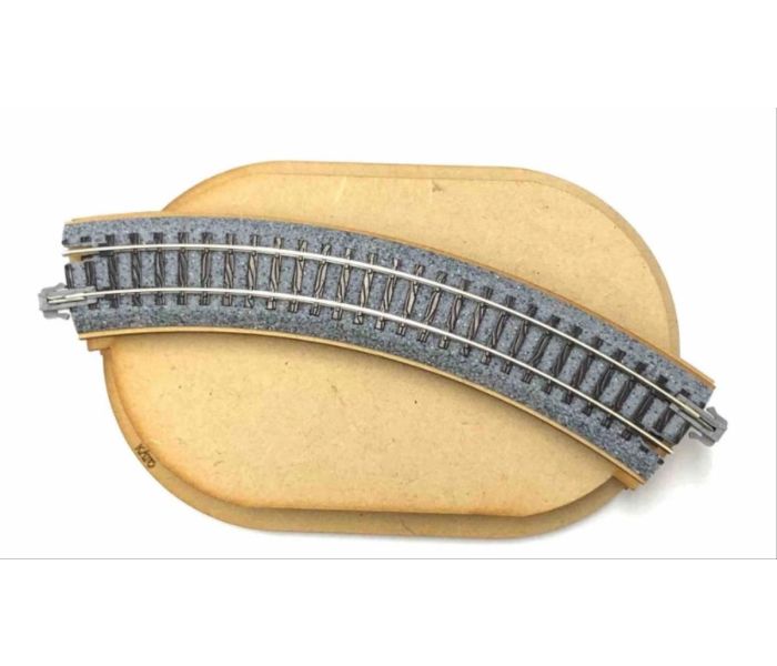 Mini Diorama Base Curve R183mm Kit with Track