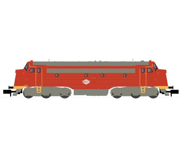 MAV M61 Nohab Diesel Locomotive IV
