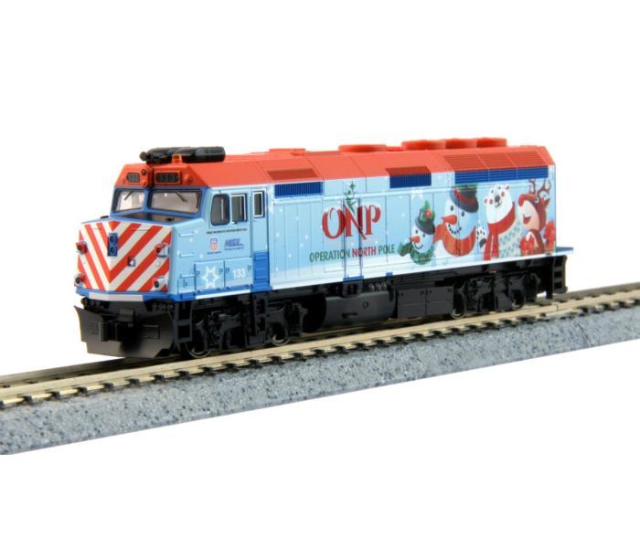 EMD F40PH ONP Christmas Train 2016