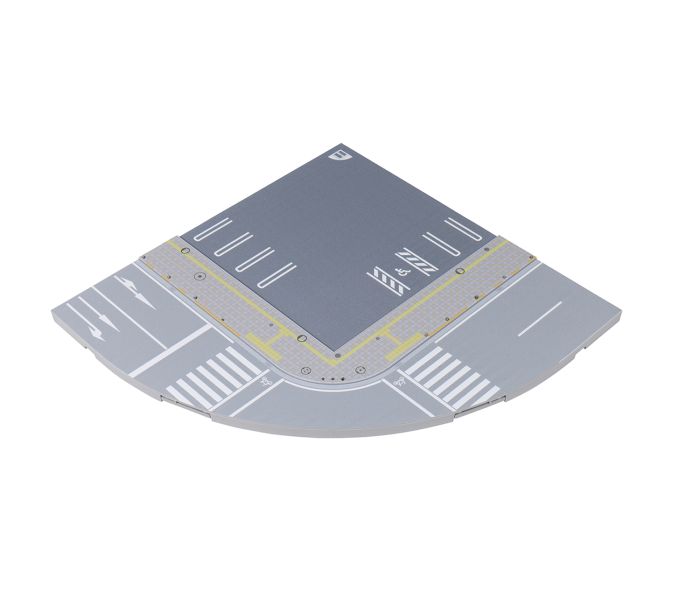 Unitram Quarter Circle Inner Road Plate