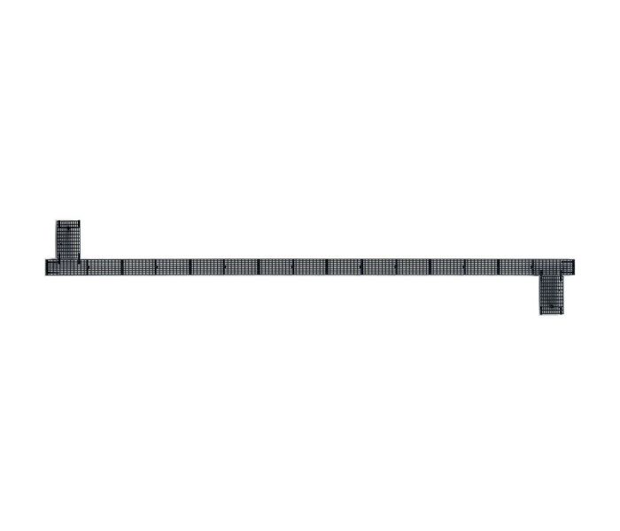 50' Apex Running Boards Black