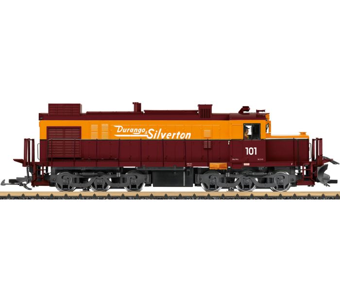 Alco DL535E Durango & Silverton Diesel Loco 101(DCC-Sound)