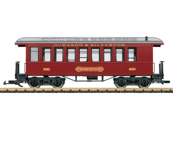 Durango & Silverton 'Prospector' Passenger Car 630