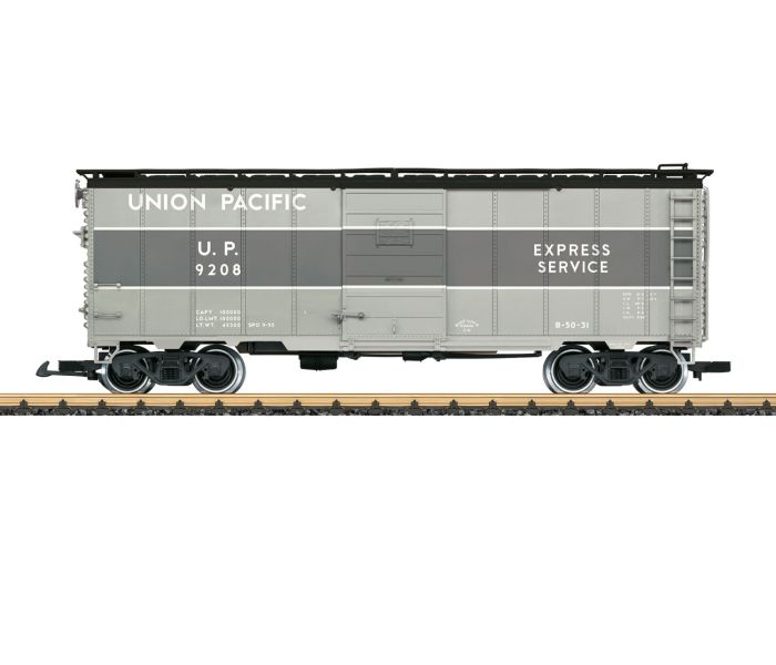 Union Pacific Express Service Steel Bogie Boxcar 9208