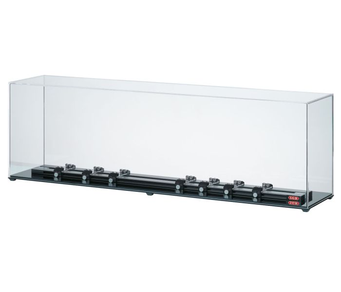 Display Case with Roller Test Stand