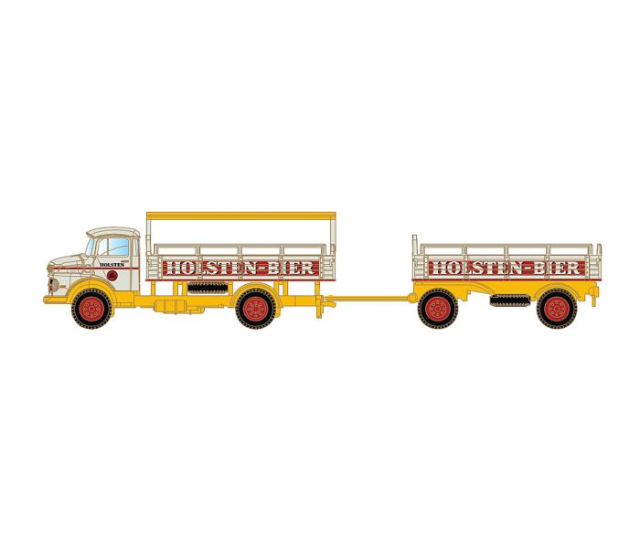 Mercedes Benz L322/Trailer Holsten Bier