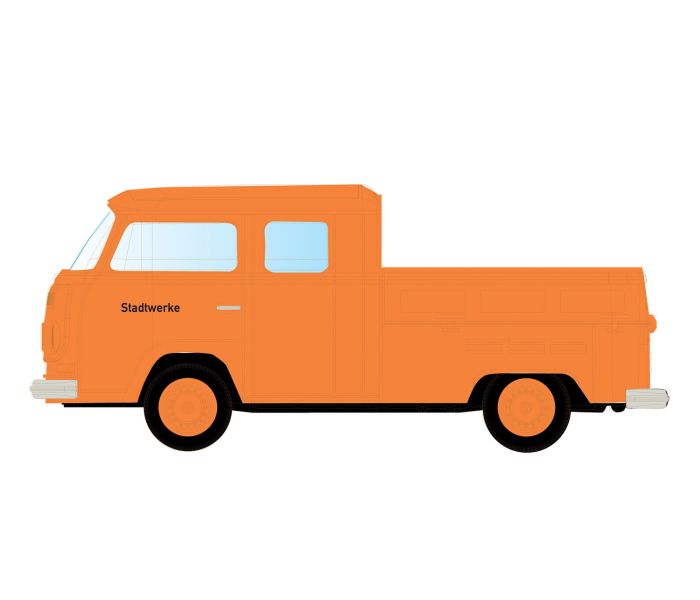 VW T2 Pick Up Stadtwerke