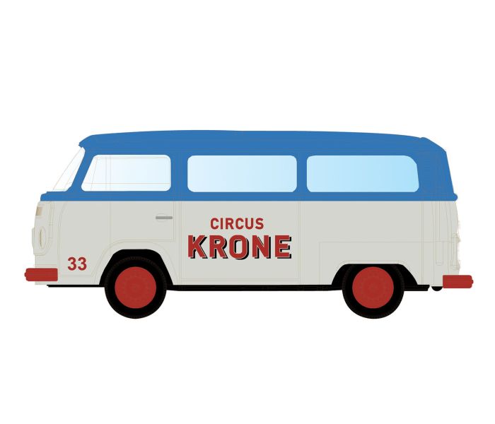 VW T2 Bus Circus Krone