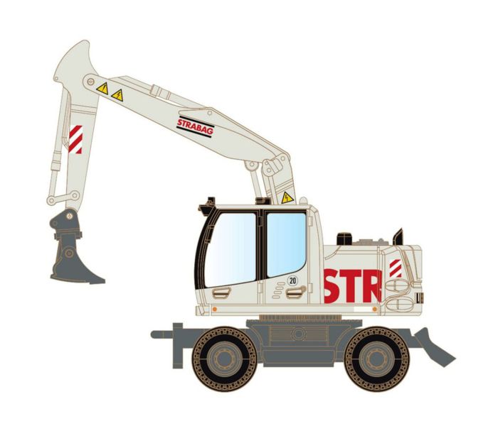 Liebherr A922 Road Excavatoe Strabag