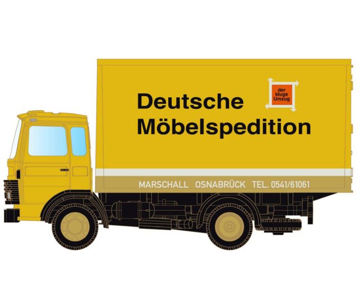 Magirus MK 130MB Box Van Deutsche Mobelspedition