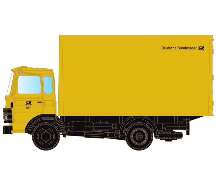 Magirus MK 130MB Box Van Deutsche Bundespost