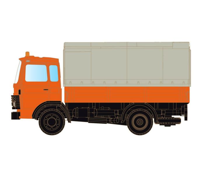 Magirus MK 130MB Flatbed Municipal