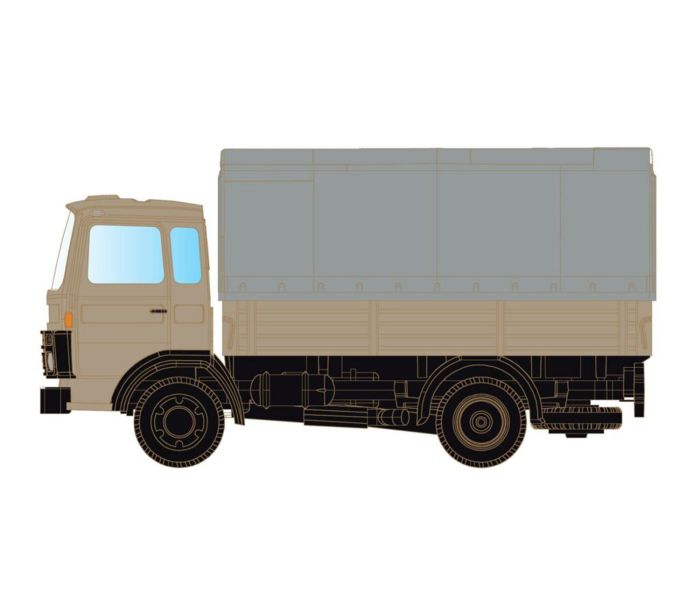 DAF 900 Flatbed & Tarpaulin