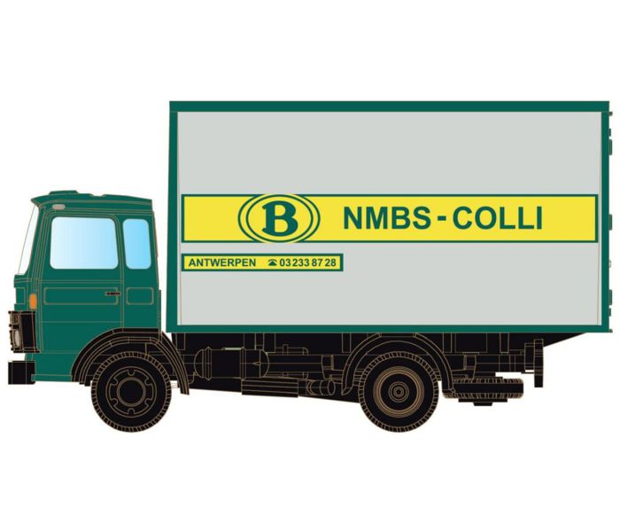 DAF 900 Box Van SNCB NMBS-Colli (B)