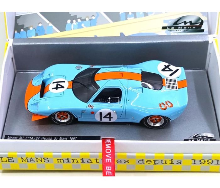Slot Car Le Mans Miniatures - Mirage Ford M1 #14 - Le Mans 1967 - Échelle 1/32 - Occasion