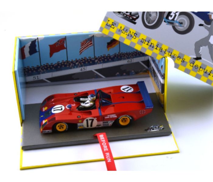 312PB 24hr Le Mans 1973 No.17 Carlos Reutemann