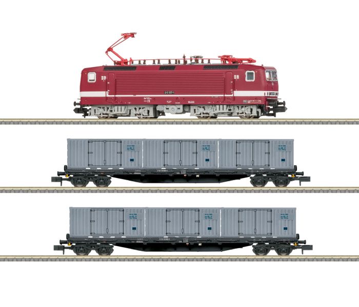 DR BR243 Electric Freight Train Set IV (DCC-Sound)