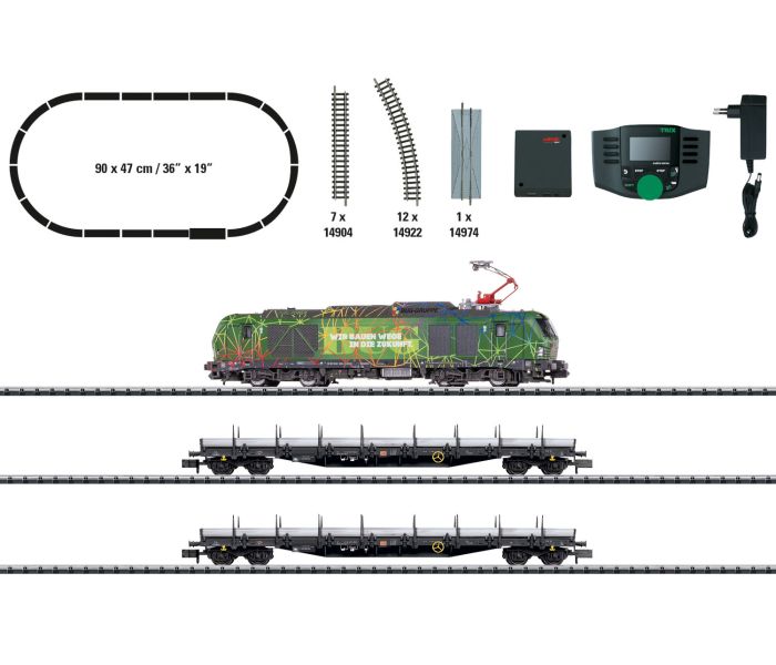 BUG BR248 Bi-Mode Freight Train Set VI (DCC-Sound)