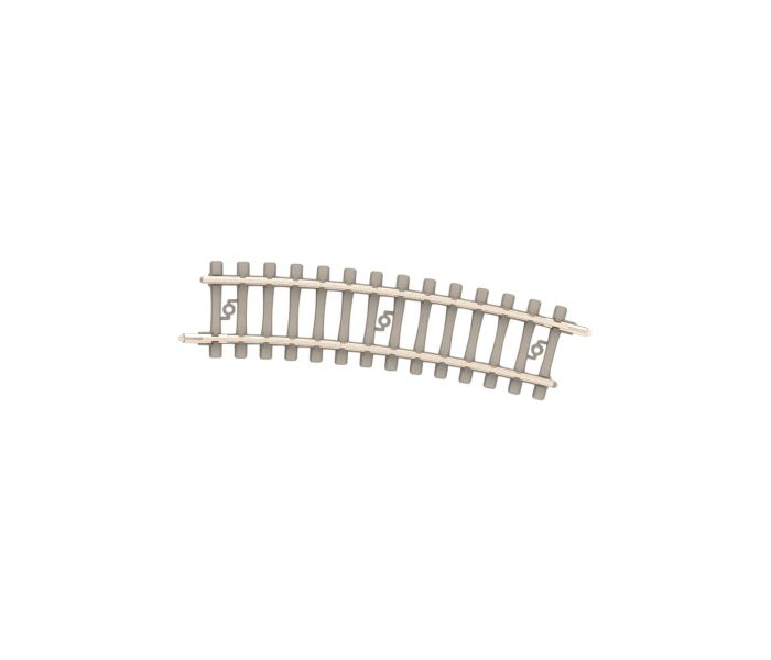 Curved Track R2 228.2mm 15 Degree Concrete Sleeper