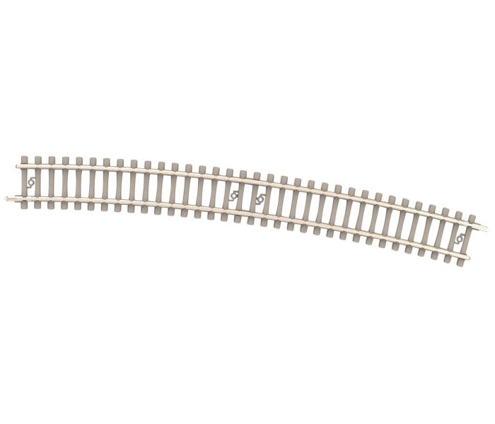 Curved Track R6 526.2mm 15 Degree Concrete Sleeper