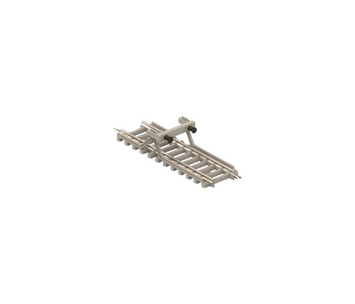 Straight Track with Buffer Stop Concrete Sleeper
