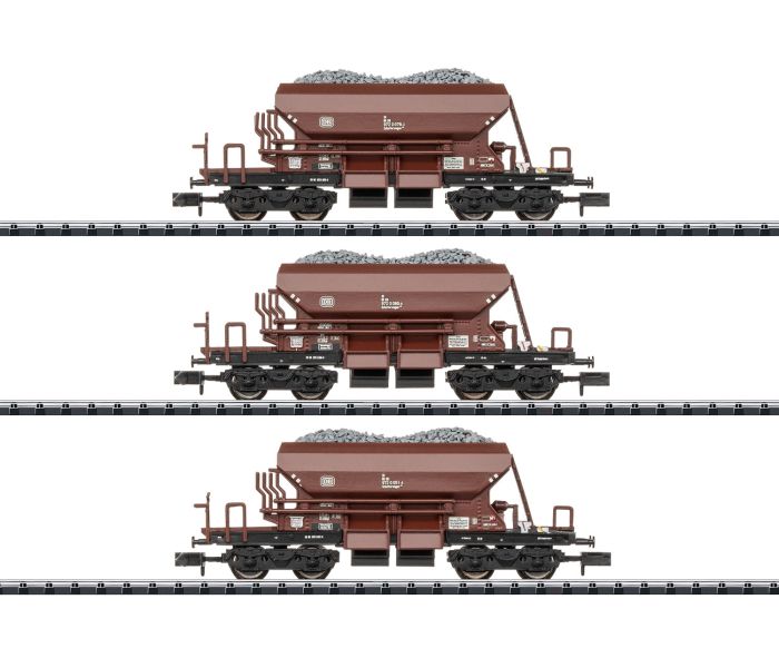 DB Ba266 Ballast Hopper Wagon Set (3) IV