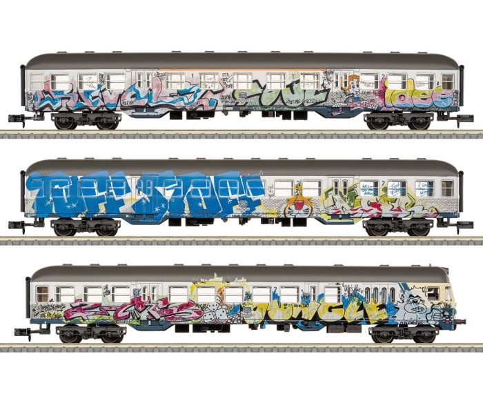 DB Contemporary Art Commuter Coach Set (3) IV (DCC-Fitted)