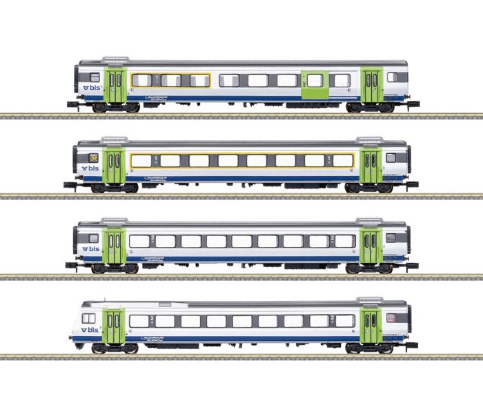 BLS Golden Pass Line Express Coach Set (4) VI