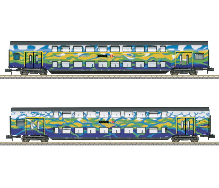 DB Used Train Bi-Level Coach 1 Set (2) VI (DCC-Fitted)