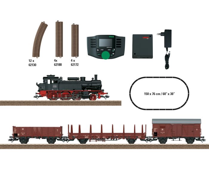 DR BR74 Steam Freight Starter Set III (DCC-Fitted)