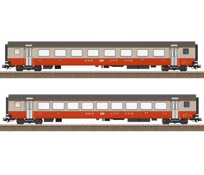 SBB Swiss Express 50th Anniversary Coach Set (2) IV