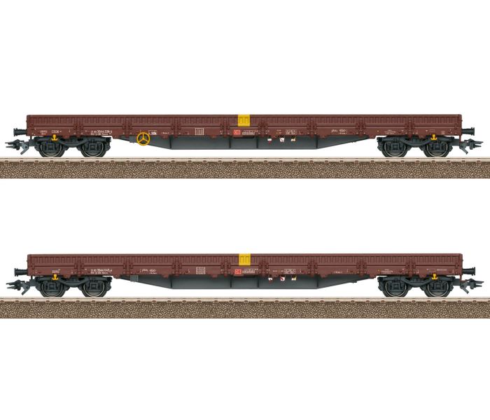 DBAG Res-x Bogie Flat Wagon Set (2) VI