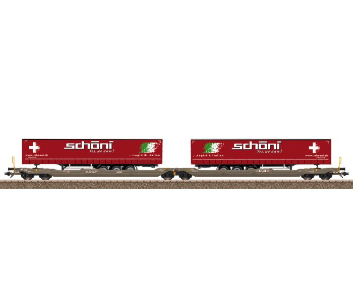 Hupac Sdggmrss (T3000e) Dbl Pocket Wagon Schoni VI