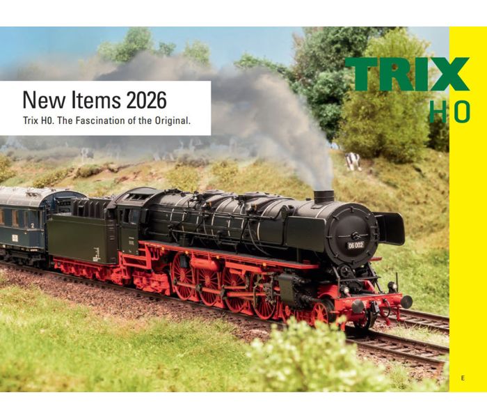 Trix HO New Items Leaflet 2026