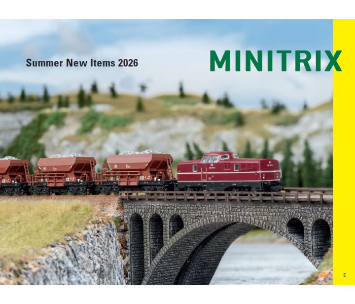 Minitrix Summer New Items Leaflet 2026