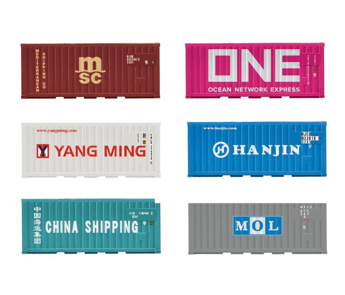 20ft Container Set (6) VI