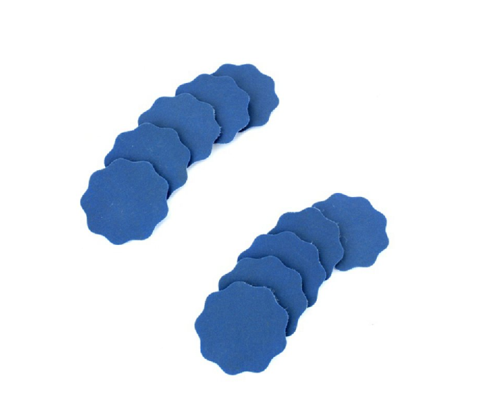 Superfine Scalloped 2000 Grit Pads 32mm Velcro (10)