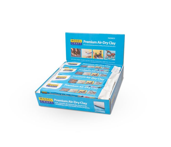 Premium Air-Dry Clay Retailer Pack (12)