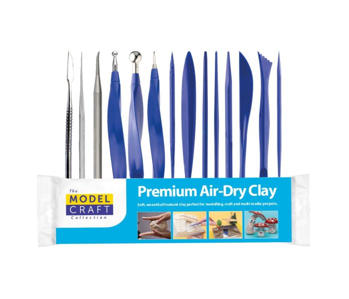 Sculpting Tool & Clay Modelling Set (15pc)