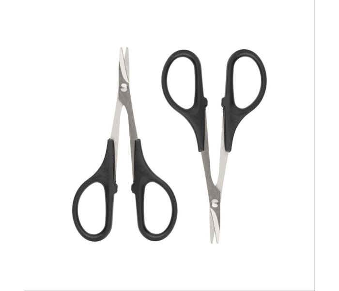 Curved & Straight Plastic Scissor Set